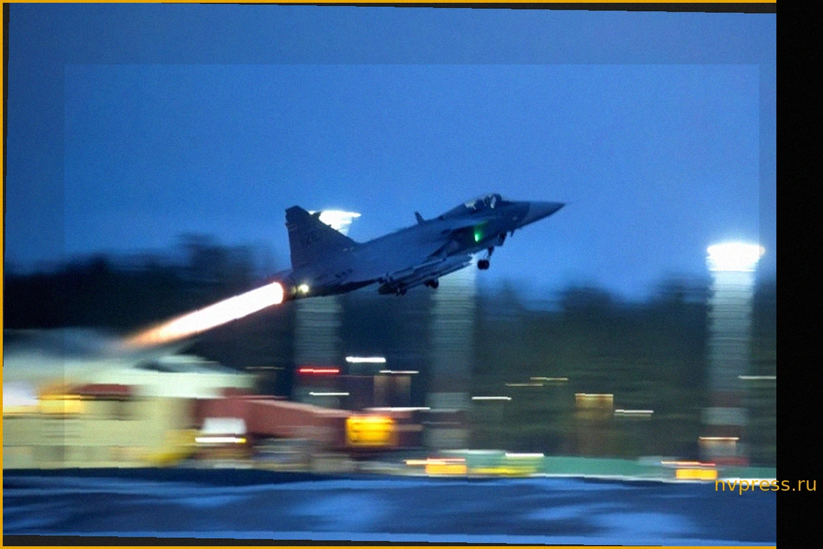 Швеция намерена передать Украине несколько истребителей JAS 39 Gripen